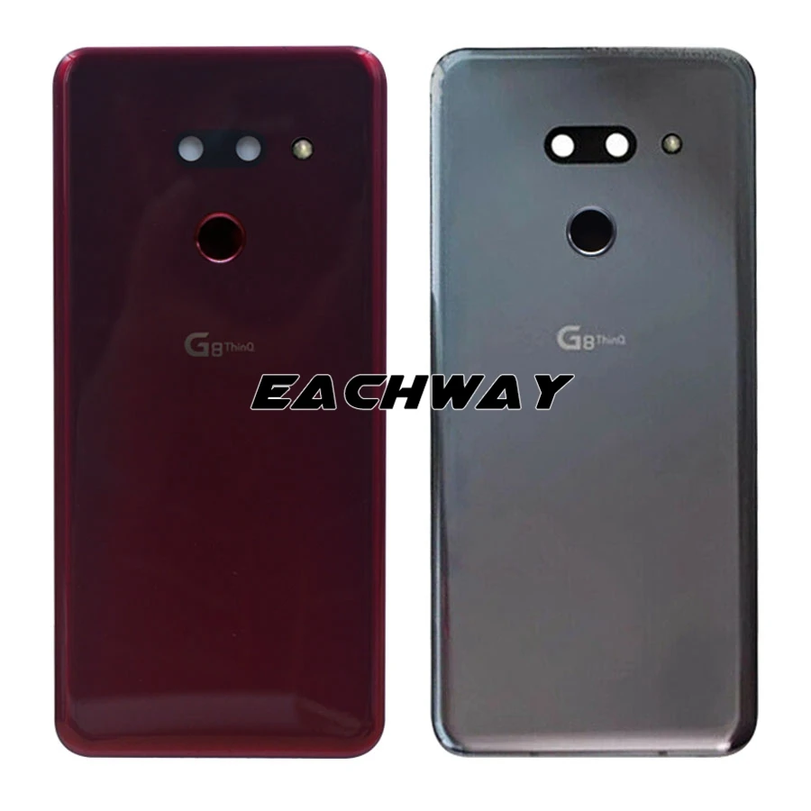 Новое оригинальное стекло для LG G8 ThinQ Крышка батарейного отсека двери G820 G820N G820QM7 задняя крышка корпуса G8 с клейкой заменяемой частью