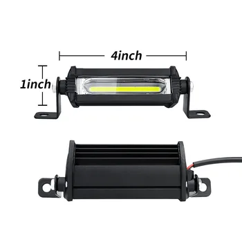 

7500K LED Working Light 2200LM Off road Headlamp Motorcycle COB Replacement