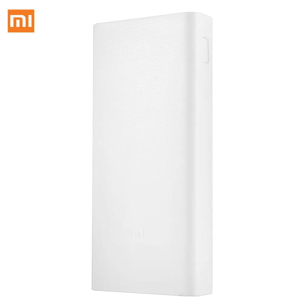 

Original Xiaomi Power Bank 20000mAh 2C Portable Charger Support QC3.0 Dual USB Mi External Battery Bank 20000 for Smartphone