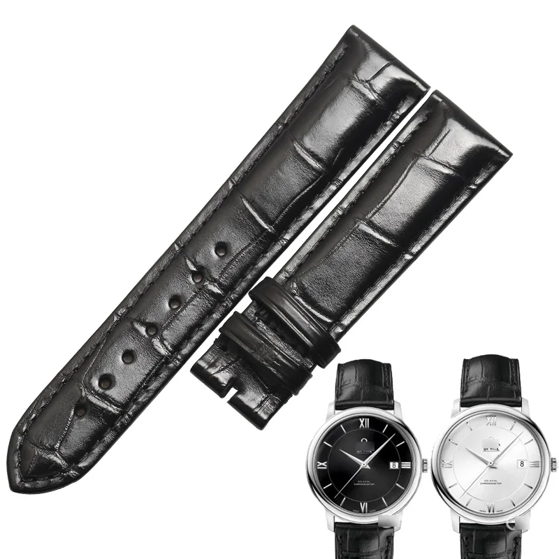 Cinturini Wentula Per Cinturino In Pelle Di Coccodrillo Omega/Cinturino In Pelle Di Coccodrillo