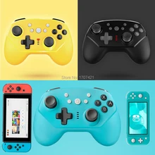 Беспроводной геймпад с поддержкой Bluetooth и переключателем, беспроводной геймпад с осью и вибрацией, Mando Pro Switch Lite, джойстик