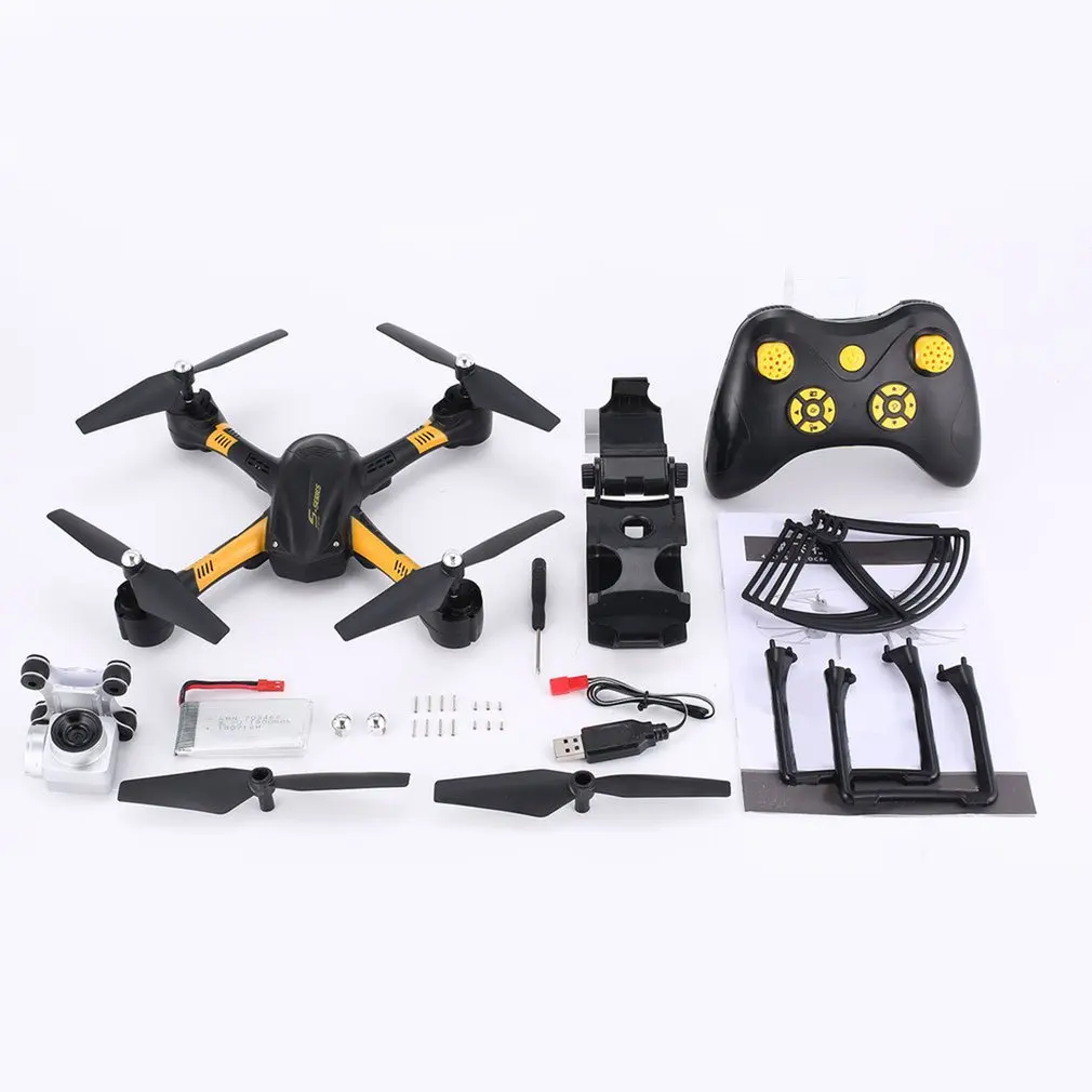 

Camera Drone S31 Long Endurance One Key Return Optical Flow Positioning Altitude Holding Headless Mode 6 Axis Gyro 1080P Camera