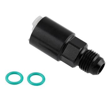 

Quick Connect Fuel Rail Line Adapter Fitting LS LS1 LS3-6AN To 5/16 Hose for GM AN808-01