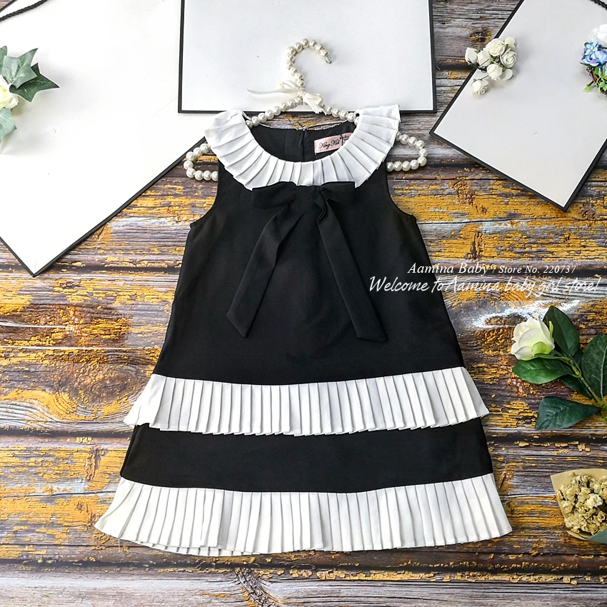 

3059C Preppy Brand New Princess Toddler Baby Girl Christmas Dress Fall Winter Party Kid Dress For Girl Thanksgiving Baby Clothes