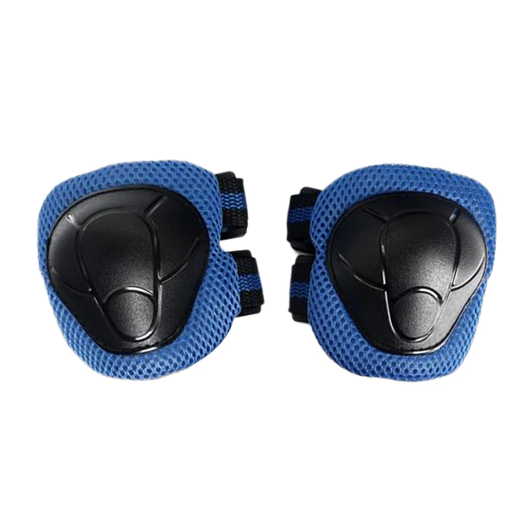 6 Pcs Kid Child Roller Skating Bicycle Bike Knee Wrist Elbow Pad Sets - 6 colors to choose