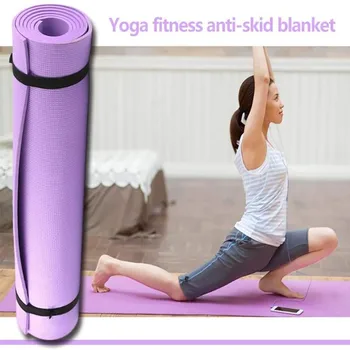 

171*60*0.4cm EVA Yoga Mats Indoor Exercise Anti-slip Pads Pilates Yoga Fitness Mat Gymnastics Sport Pad Body Building Blanket