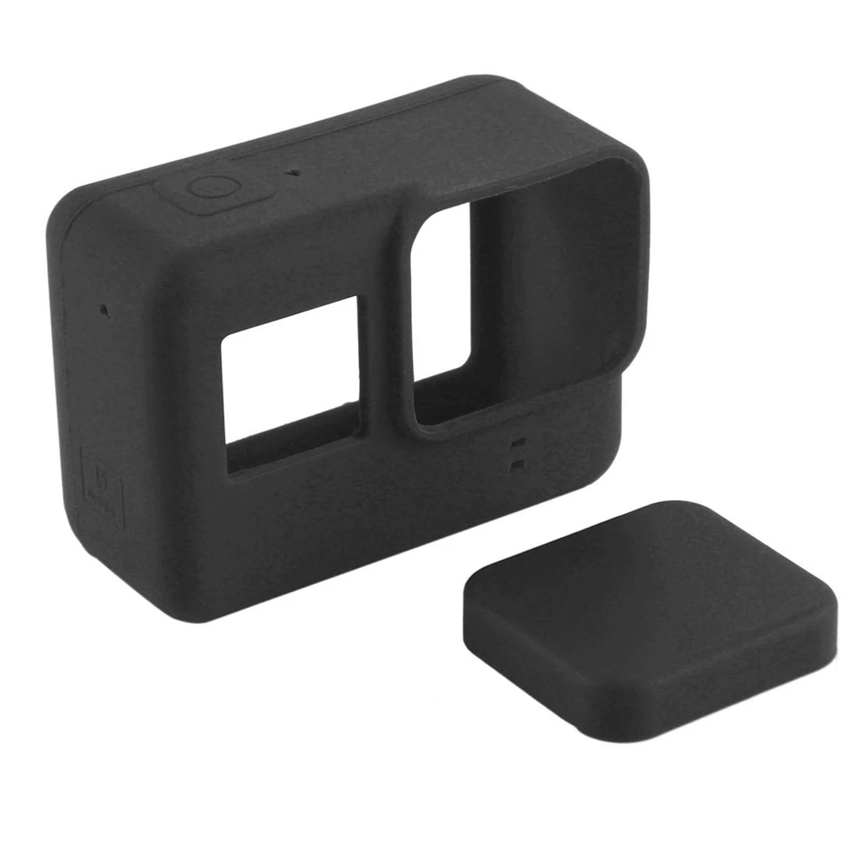 Чехол+ крышка объектива для камеры GoPro Hero 5 6 7 Black Hero для GoPro аксессуары чехол для экшн-камеры защитный силиконовый чехол