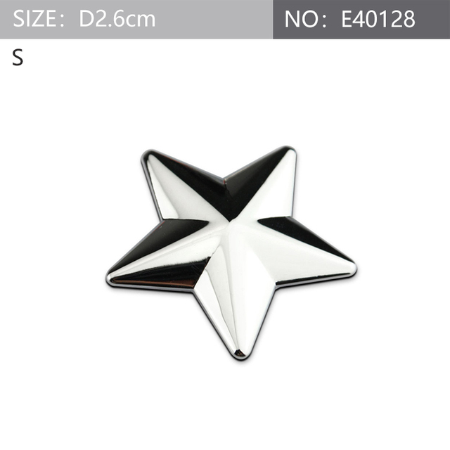 Car Stickers Badge Emblem 3d Metal Decoration Love Star Styling Decal For Car Body DIY Exterior Motorcycle Accessories