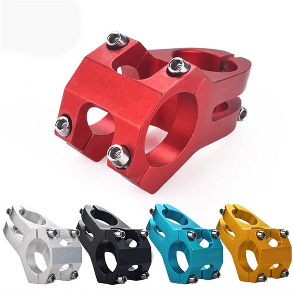 

31.8mm MTB Power Aluminium Alloy Stem Bike Stem MTB Riser Steering Wheel Short Handlebar Stem Outdoor Bicycle Parts Accessories