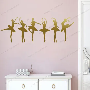 

Ballet Dancer Wall Decal Ballet Wall Decal, Dancer Girl Decal, Ballet Dancer Sticker, Nursry Decor, Nursery Sticker, Gift yw-323