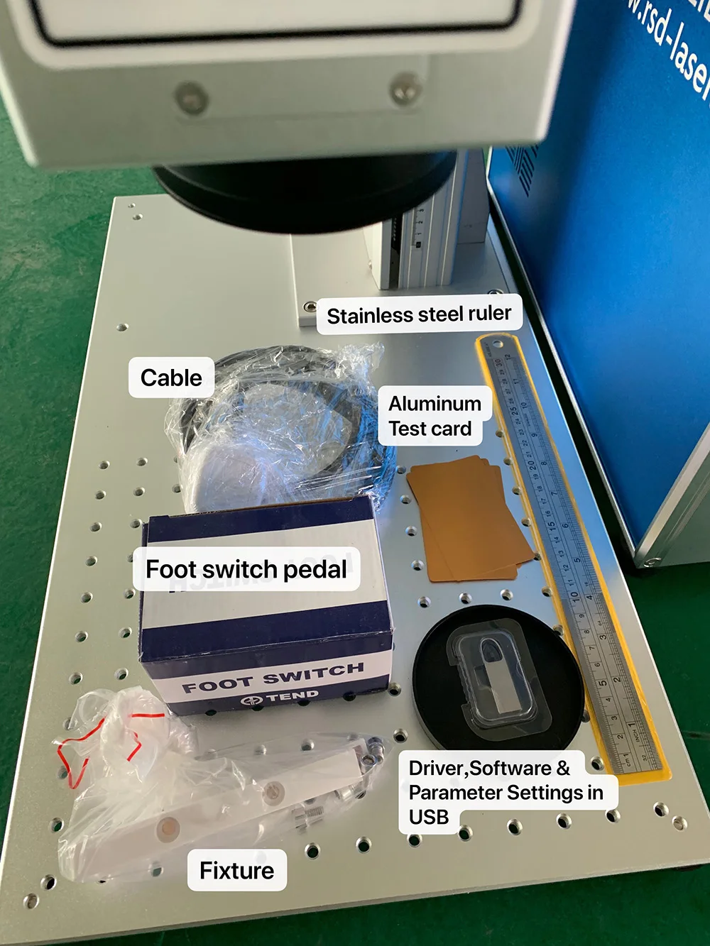 60W CO2 Laser Engraving Machine RF Metal Tube Laser Marking for Wood Leather Acrylic Paper Plastic Fabric Glass Ceramic Rubber