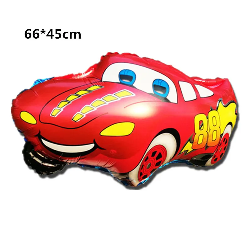 Disney Cartoon Car Lightning Mcqueen фольга воздушные шары 18 дюймов воздушный шар в форме