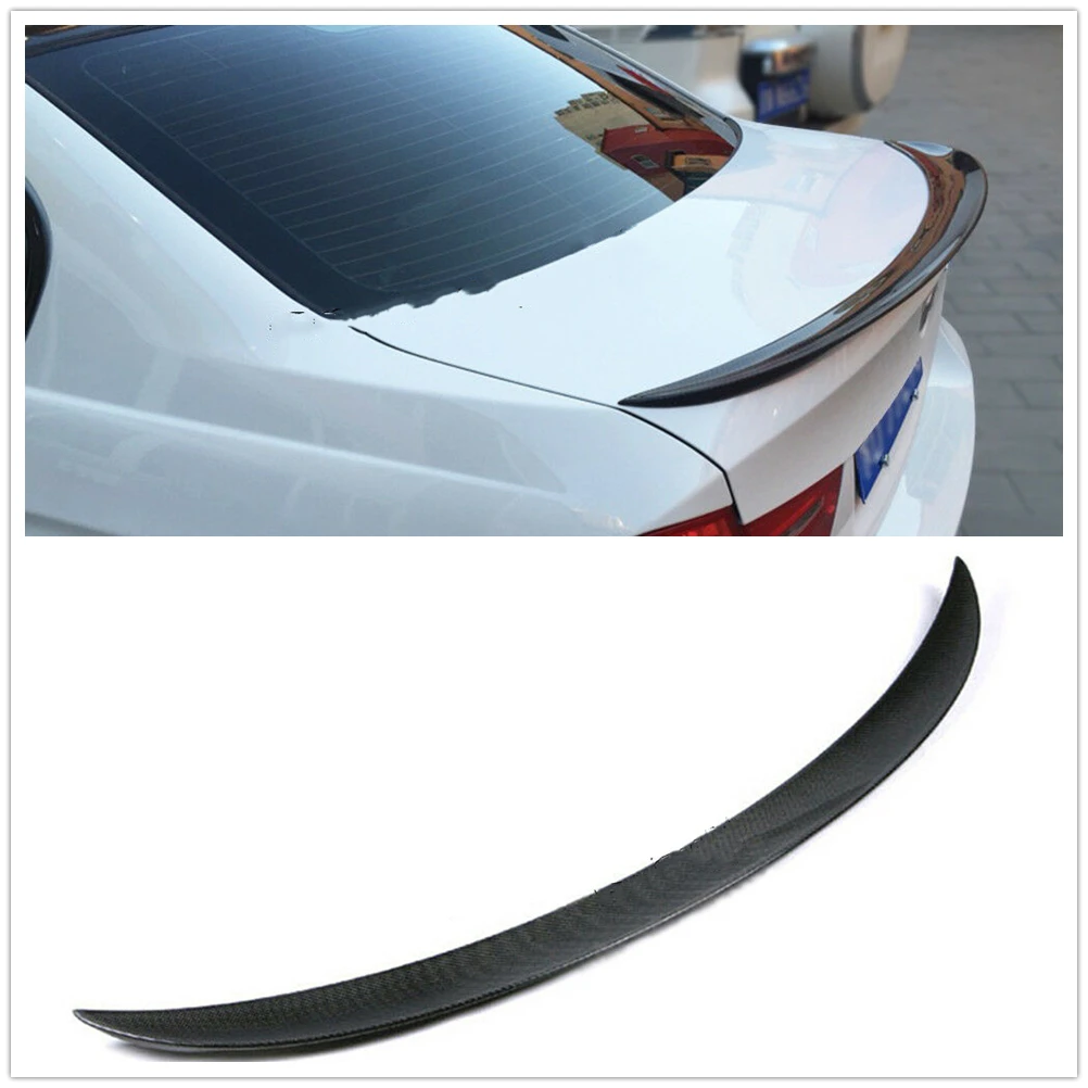 

Rear Spoiler Wing For BMW 3 Series E90 318i 320i 325i 330i E90 M3 2005-2011 Sedan P Style Real Carbon Fiber Trunk Lip Splitter