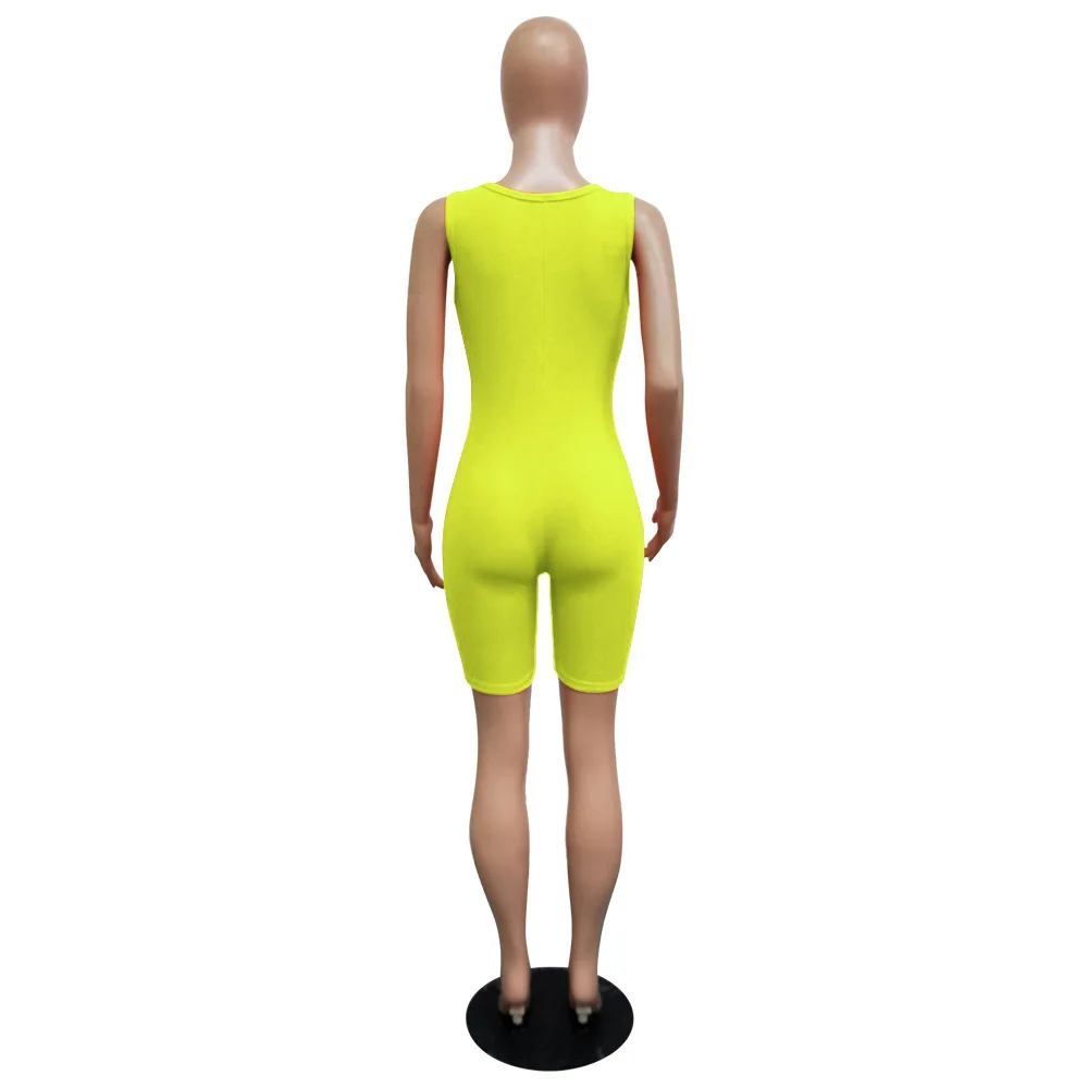 New Arrival Jumpsuit For Women Summer Sleeveless Slim Sexy Women Playsuit Solid Color Short Jumpsuits Skinny Sexy Women Romper New Arrival Jumpsuit For Women Summer Sleeveless Slim Sexy Women Playsuit Solid Color Short Jumpsuits Skinny Sexy Women Romper