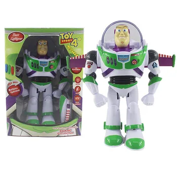 

Toy Story 4 Buzz Light year Toys Talking Lights Speak English Joint Movable Toy Story 3 Action Figure Collectible Doll Toy