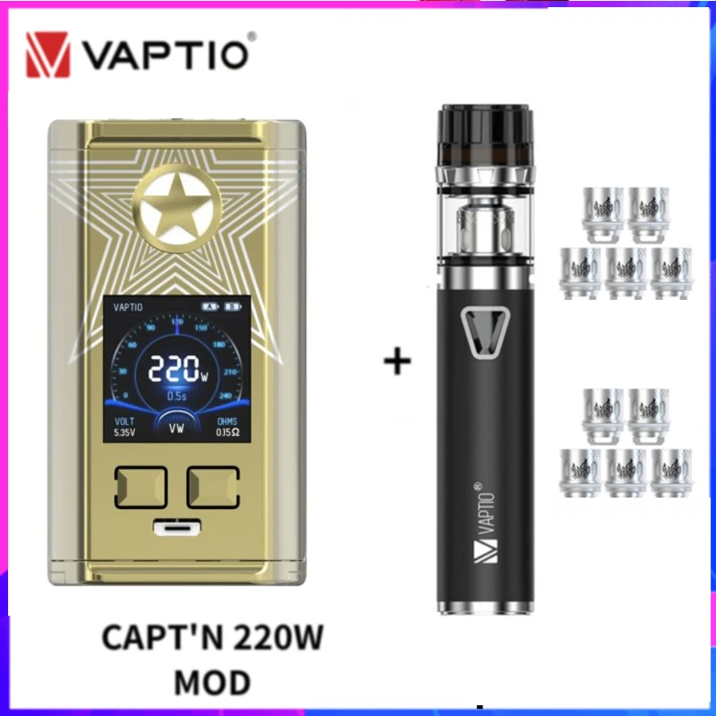Доставка в Великобритании! Электронная сигарета Vaptio Solo F1 1650 мАч 2 мл | Электроника