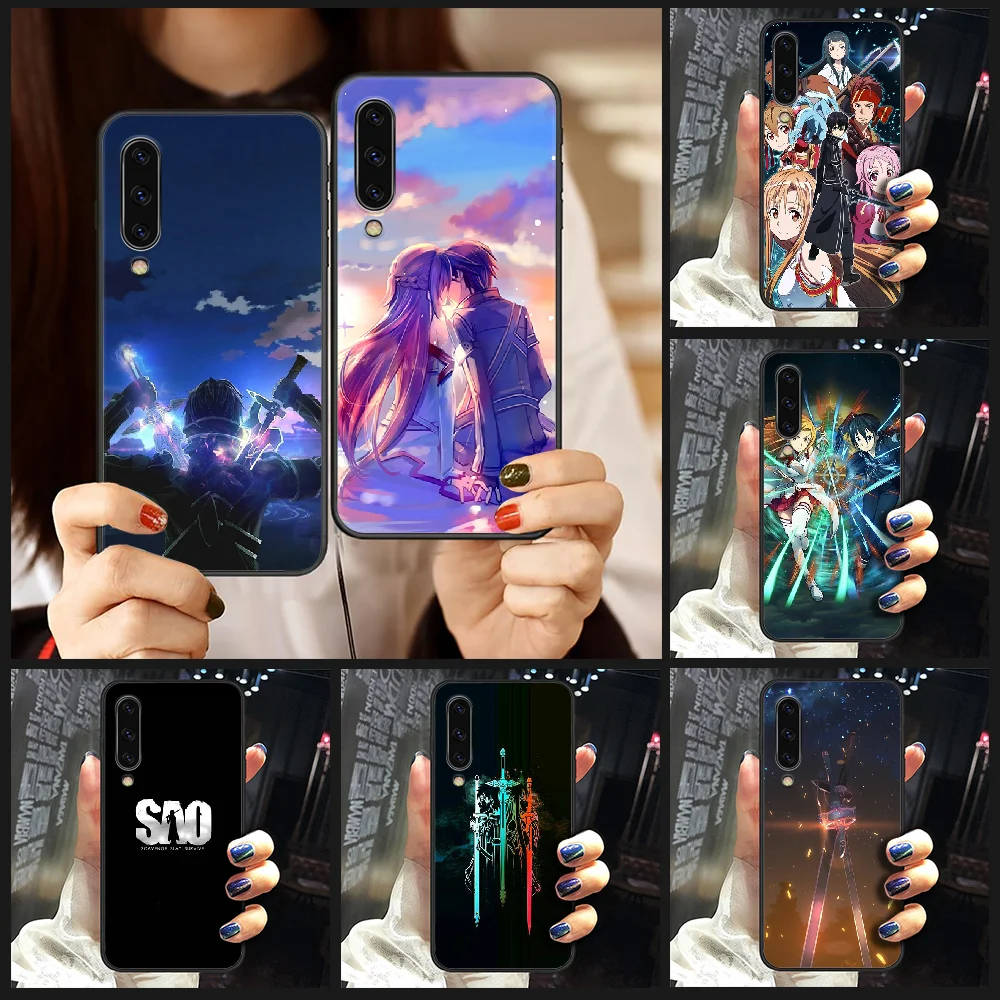 Обувь для вечеринки в Стиле косплей Sword Art Online (SAO) аниме чехол телефона Samsung Galaxy A10