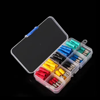 

100pcs 1.25-156 Bullet female male Insulating Joint Crimp Terminals Wire Terminal Butt Splice Electrical Cable Conector