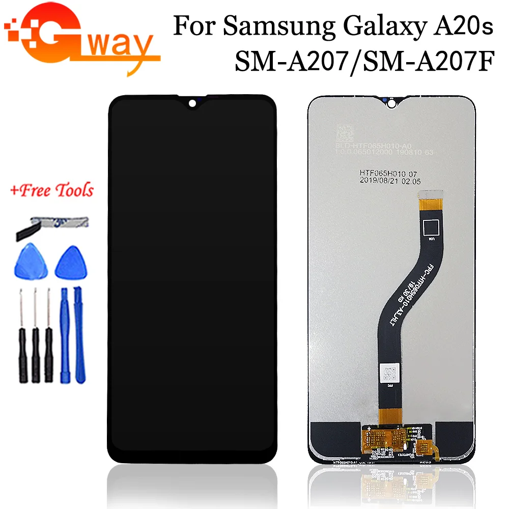 

For Samsung Galaxy A20s LCD Display Touch Screen Assembly For Samsung SM-A207F/DS A207FN A207U A207G A207W A207GN A207YN/DS lcd