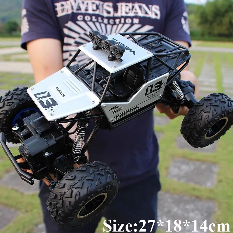 RC автомобиль 4WD 2 4 ГГц альпинистский 4x4 двойной двигатель Bigfoot модель