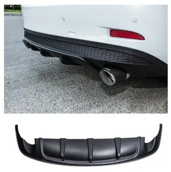 

Silver And Black Rear Spoiler Diffuser Bumper Guard Protector Skid Plate Cover For Mazda 6 M6 Atenza 2014 2015 2016 2017 2018
