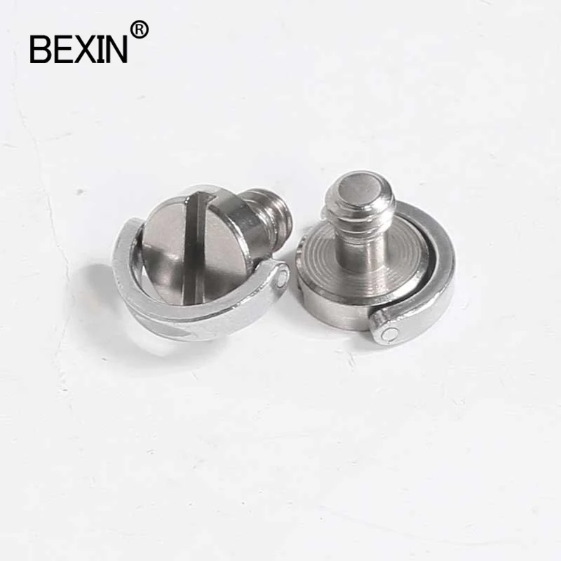 Bexin 1/4 &quotUNC щелевой Складной D шуруп с кольцом дюймов камера винт адаптер