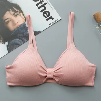 

Fashion New Women Bra Wire Free Bralette Push Up Bras for Women Sexy Lingerie Comfortable Seamless Bra Thin Soft Underwear