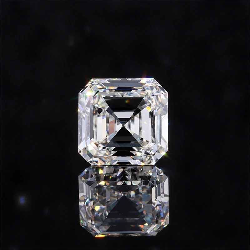 0.7ct Asshcer Cut GH Color VS Clarity Loose HPHT Lab Grown Diamond for jewelry making