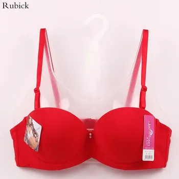 

Push Up Bra Sexy Lingerie Women Underwear Solid Seamless 1/2 Cup Bra Padded Push Up Bra Underwire Bra Solid Color Tracksuit