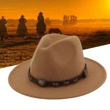 Новая модная шляпа от солнца, ковбойская шляпа для мужчин и женщин, кепки для путешествий, джазовая шляпа хорошего качества, ковбойские шляпы Chapeu, 6 цветов