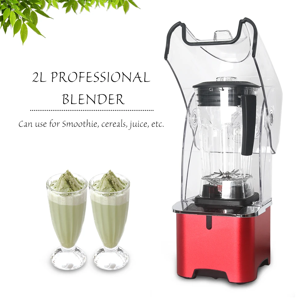 

Power Professional Blender Ice Beverage Food Grain Mixer Stirring Milkshake BAP-free Juice 2L Multi-range Adjustment Agitator
