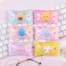 Happy monkey 10 шт. Kawaii Slime Подвески Смола милые животные конфеты добавки аксессуары DIY Набор для пушистой прозрачной хрустящей слизи глины