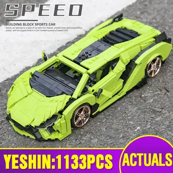 

Technic Car Model Compatible With 42115 Linbaoginnis Sierne FKP 37 Car Building Blocks Assembly Brick Kids Christmas Toys Gift