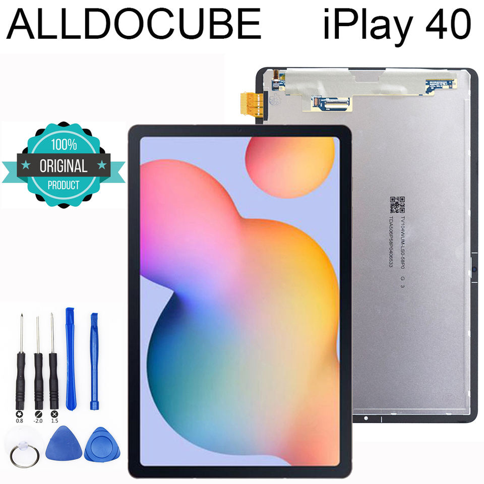 For ALLDOCUBE iPlay40 10.4 inch 2K FHD 2000*1200 LCD Display with Touch Screen Digitizer Assembly Glass For ALLDOCUBE iPlay 40