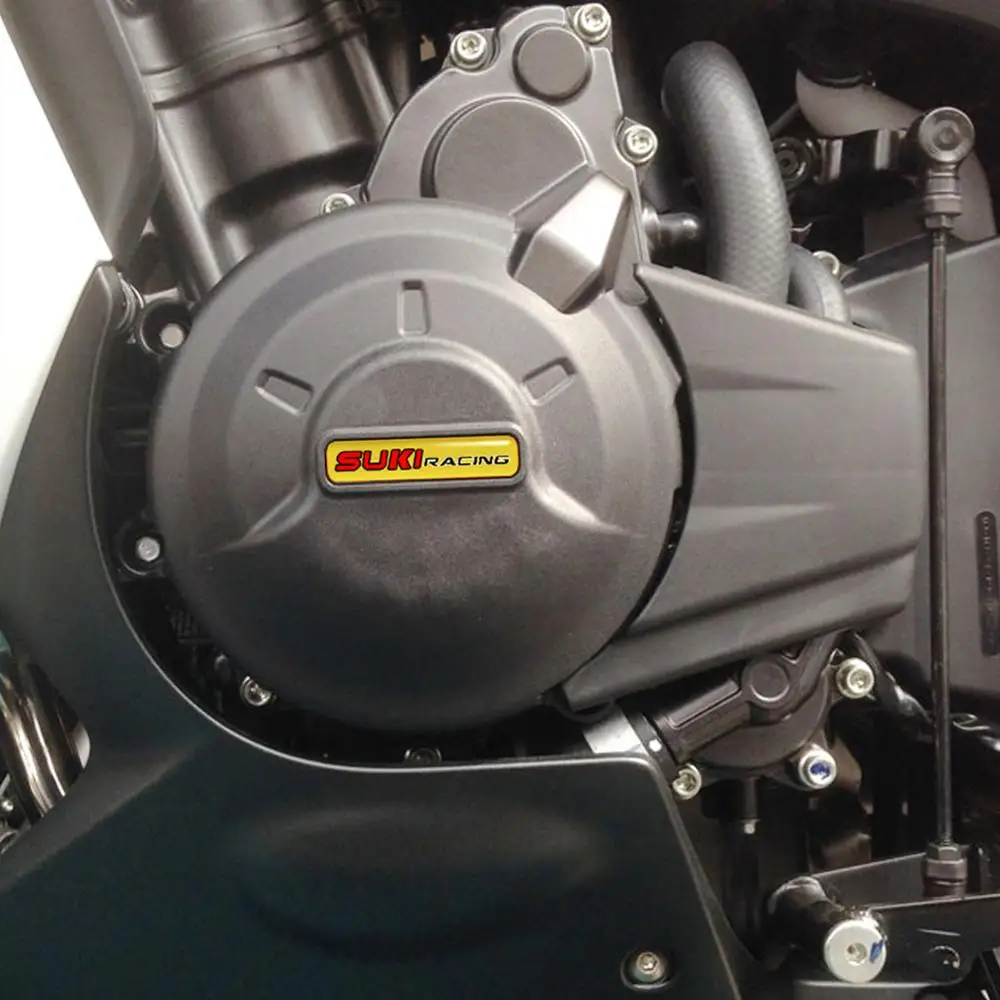 Защитный чехол для мотоцикла CBR500 CB500F 2013 2016 2017 2018 защита двигателя Черный Чехол