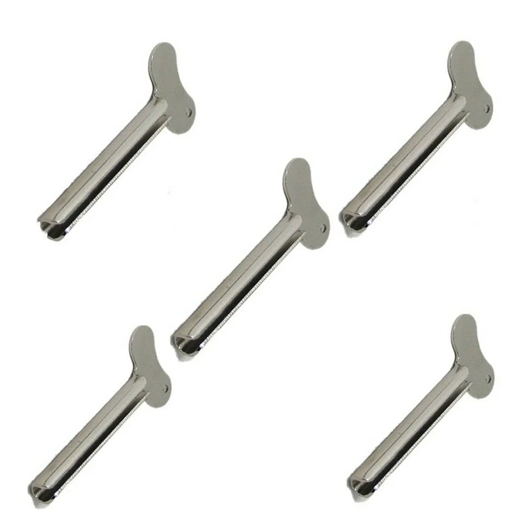 5pcs Stainless Steel Tube Toothpaste Squeezer Key Wringer Easy Squeeze Tool 5pcs Stainless Steel Tube Toothpaste Squeezer Key Wringer Easy Squeeze Tool