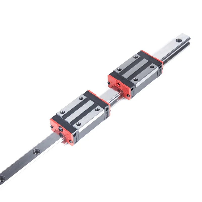 HG20 linear направляющая рейка slide2 pcs L500/550/600mm + slider HGH20CA/HGW20CC 4 шт|Линейные направляющие|