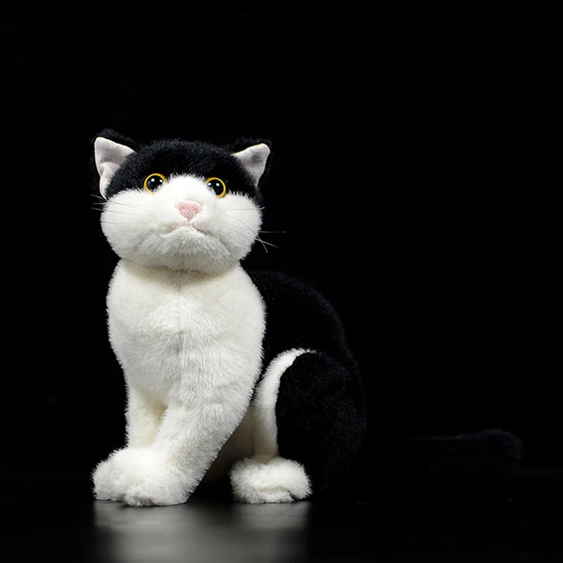 Милые Коты кошки подарок для детей кошка плюшевые игрушки коллекция реальной