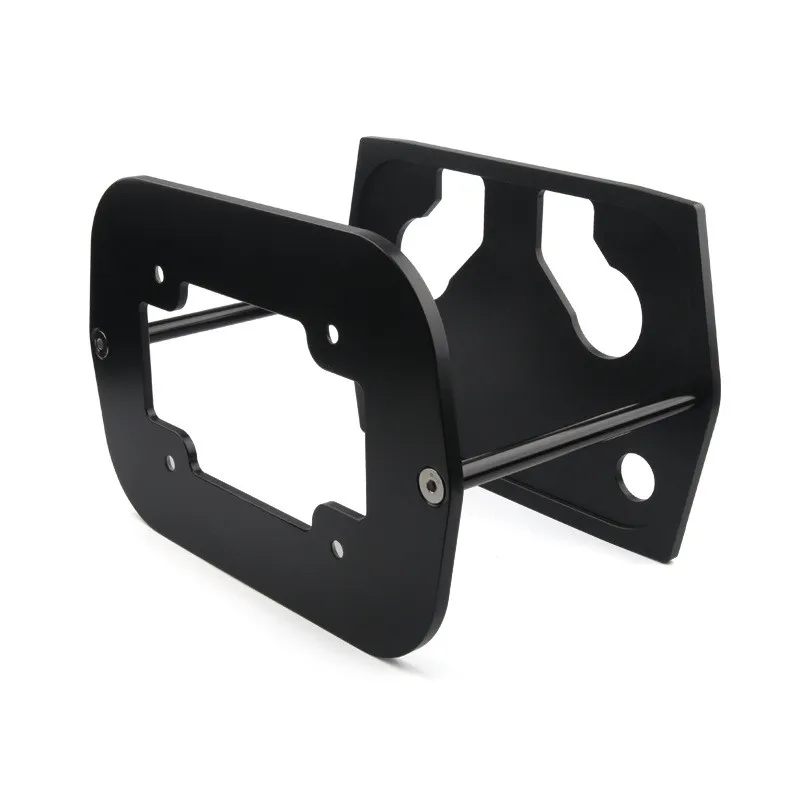 Polished Aluminum Billet Milled Hold Down Optima Battery Bracket Tray