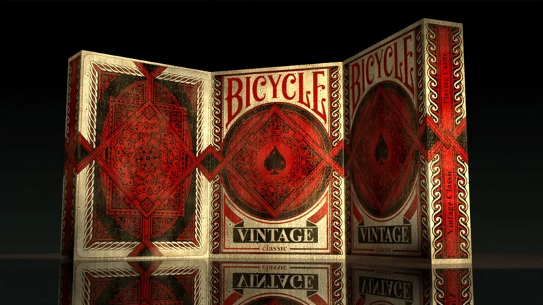 Playing Cards Bicycle Vintage Classic Playing Cards Deck Poker Size Original Aged Look USPCC Magic Card Games Magic Tricks Props For Magician