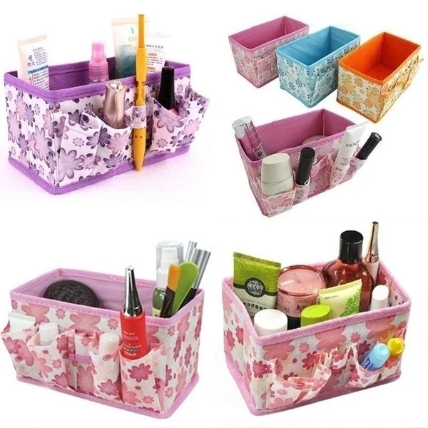 

Folding Cosmetic Storage Box Cosmetic Box Jewelry Storage Box / Small Storage Bag / Storage Box