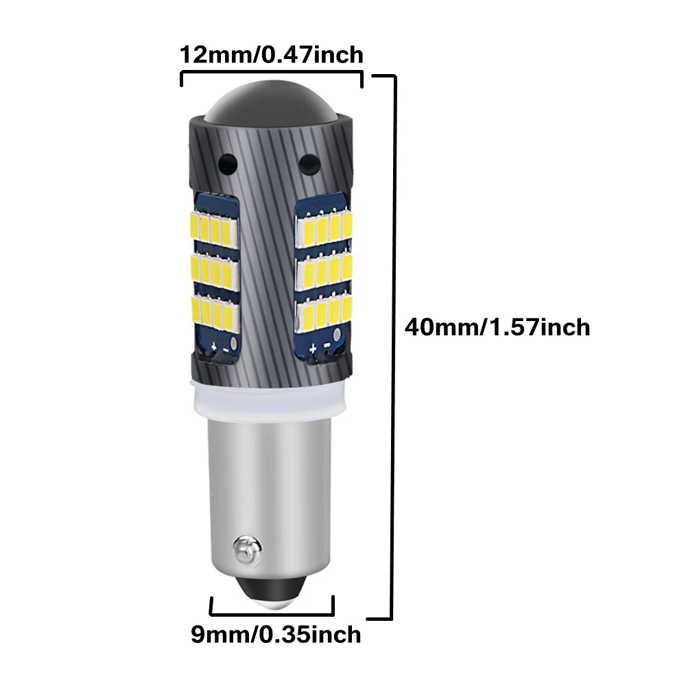 2  ڵ LED H21W 64136 BAY9S      ĸ Ȱ  ڵ ְ   ȭƮ 12V