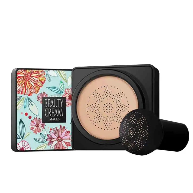 

BB Air Cushion Makeup Foundation Mushroom Head CC Cream Whitening Makeup Cosmetic Waterproof Brighten Face Base Tone Air Cushion