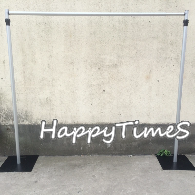 

Wedding&Banquet Decoration 3M High 3M Wide Aluminum Pipe&Base Wedding Backdrop Stand Sturdy And Durable