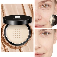 Долговечный водонепроницаемый контроль масла даже цвет кожи рассыпчатая пудра для макияжа фиксирующая пудра