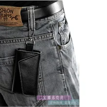 Автомобильный ключ для борьбы с большим количеством натуральной кожи поясная подвесная настраиваемая Мужская многофункциональная сумка для ключей кошелек