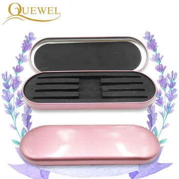 

Tweezers Storage Case Tweezer Storage Box Grafting Eyelash Tweezers Place Exquisite Tweezer Pink Box Portable Safe Makeup Tools