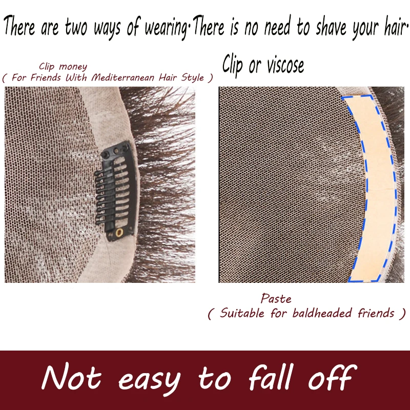 JINJIAN накладка из искусственных волос для мужчин инъекционные волосы repacement волосы протезизация парик моделирование волос