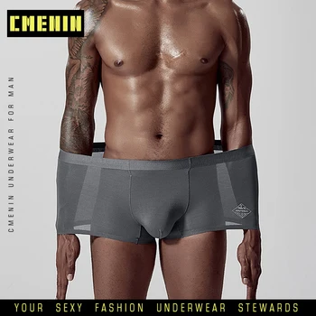 

Men Solid Underpants soft Sexy Underwear panties Men boxer shorts Hot sale cotton Modal Breathable men's panties Comfortable