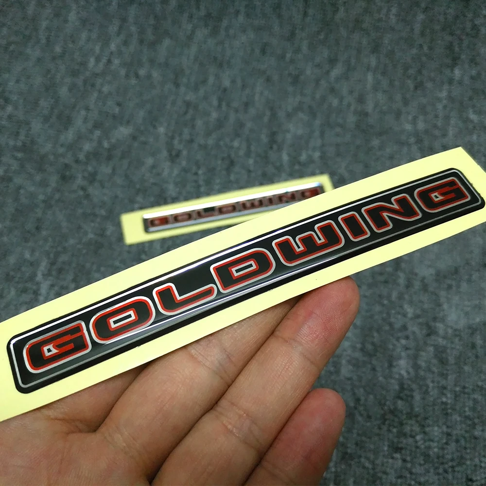 Stickers Gold Wing For Honda Goldwing GL1800 1100 1200 1500 Tour F6B GL 1800 Cover Emblem Fairing Symbol 2017 2018 2019 2020 motorcycle for honda goldwing gl1800 1100 1200 1500 tour f6b gl 1800 cover emblem side fairing stickers decal logo symbol mark